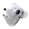 Fermacapelli a Forma di Koala Tessuto Peluche Presa Salda Pinza per Capelli Copricapo Decorativo per Uso Quotidiano Scuola o Feste
