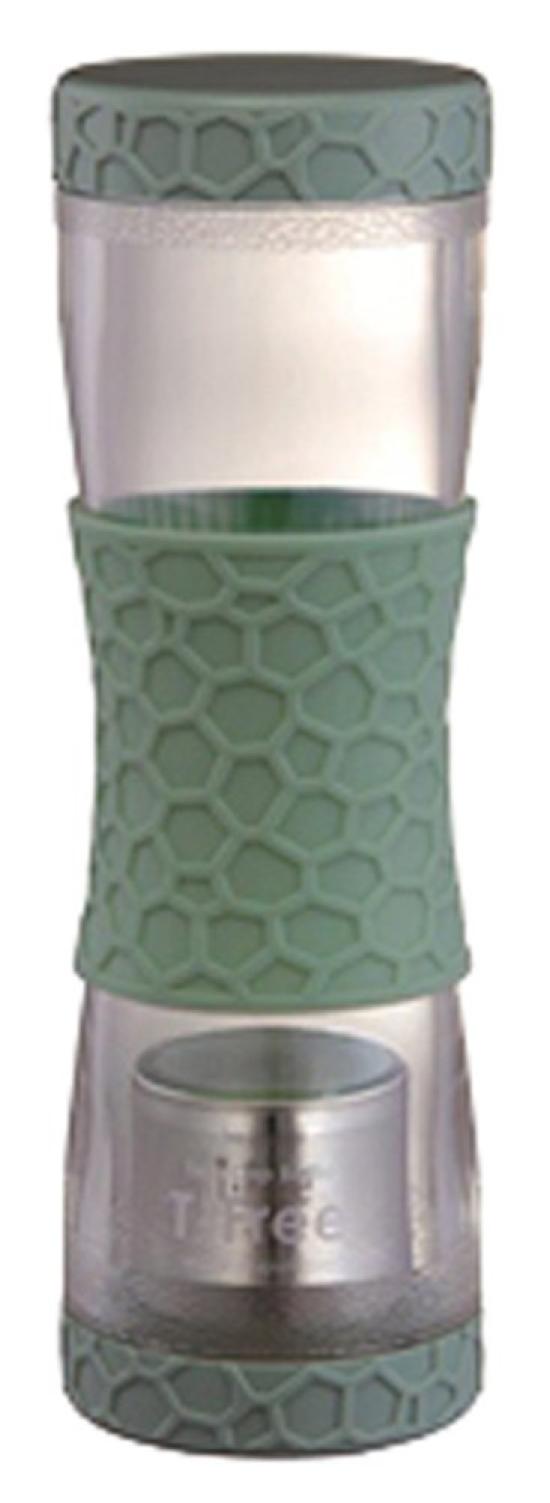 

Macmar Twin Cap Bottle Tea Free Green 500ml AA0026