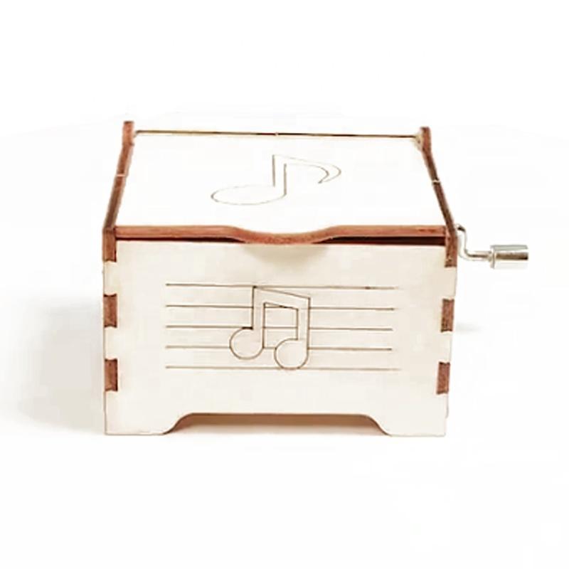 Kid Learning Playing STEM Science Toy Education DIY Mini Wooden Music Box