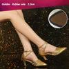 Women Latin Dance Shoes Soft Sole Tango Waltz Salsa Ballroom Dancing Shoes Close ToesSandals Heeled 5.5cm