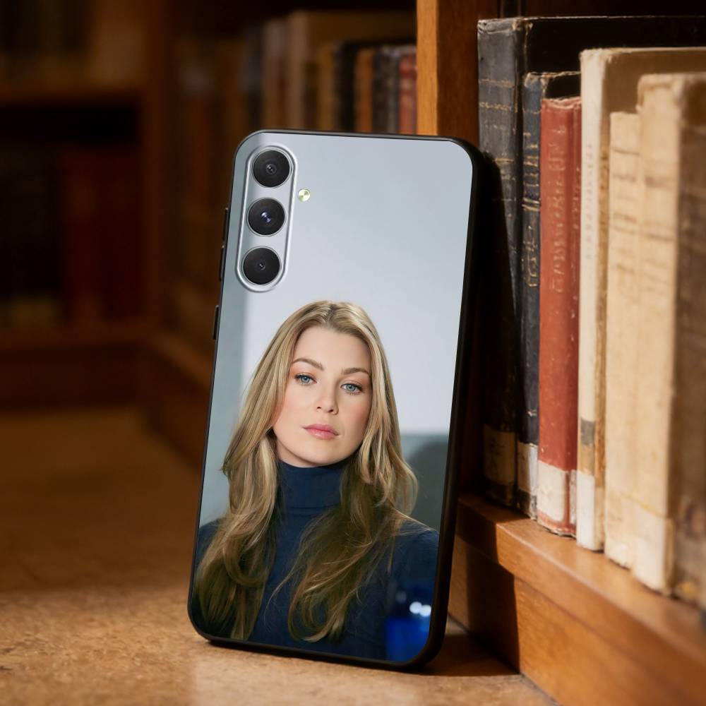 E-Ellen P-Pompeo Phone Case For Samsung S26,S25,S24,S23,S22,S21,Plus,Fe,Lite,Others Black Cover