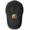 Cartoon Watermelon Print Adjustable Baseball Hat, Fruit Mesh Hat Hip Hop Slouchy Solid Leisure Snapback Baseball Cap