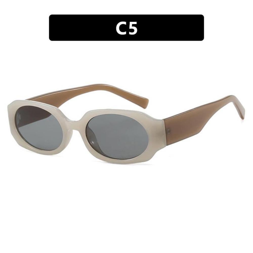 Y2K/Hip Hop Sunglasses Retro Small Frame Rectangular Sunglasses Street Photography Concave Shaped Sunglasses