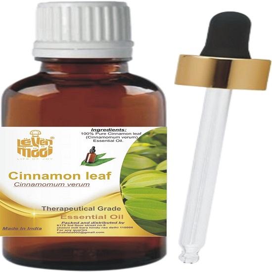 Levenmooi Cinnamon Leaf   (Cinnamomum Verum) Pure & Natural Therapeutic Grade Essential Oil Glass