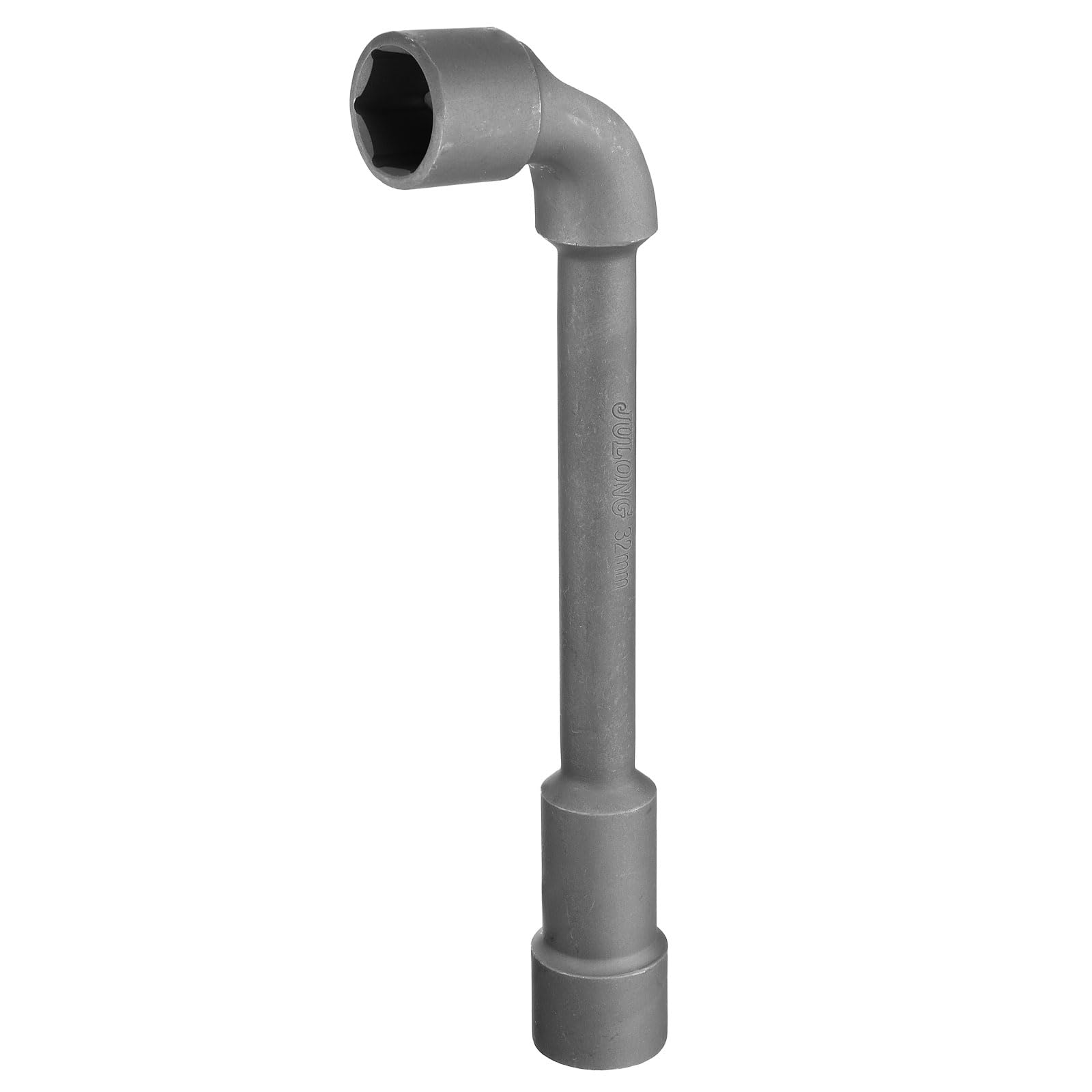 

uxcell Угловая головка 32 мм Двусторонняя Метрический Шестигранный Трубчатый Гаечный Ключ для Общего Обслуживания Велосипедов и Транспортных Средств L-образный Ключ, CR-V 6-гранный