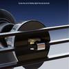 Cross-Border Aluminum Car Phone Holder for Horizontal & Vertical Screens with Gravity Induction.