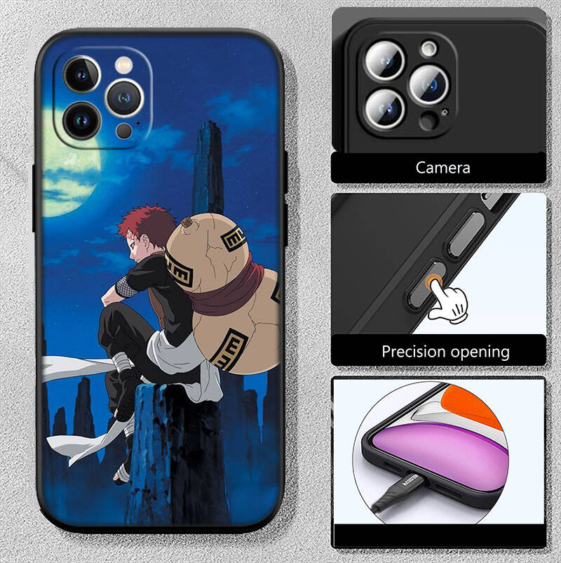 MH97 Naruto Gaara Phone Shell for Samsung S20 S21 S22 S23 S24 FE Ultra Plus Lite S21S A55 A07 A17 F06 F16 M06 M16 M56 A36 A37 A57