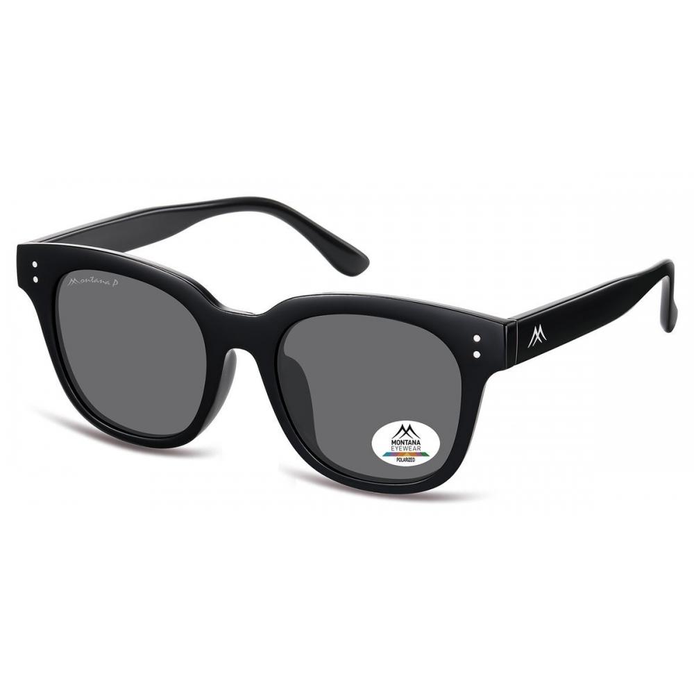 

Montana Eyewear Mp69 Polarized Mp69 Unisex Sunglasses Shiny Black/52