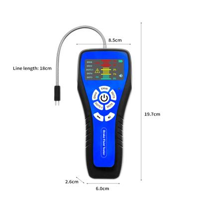 Brake Fluid Tester, High Precision Car Brake Fluid Detector with Color LCD Screen Audible Alarm