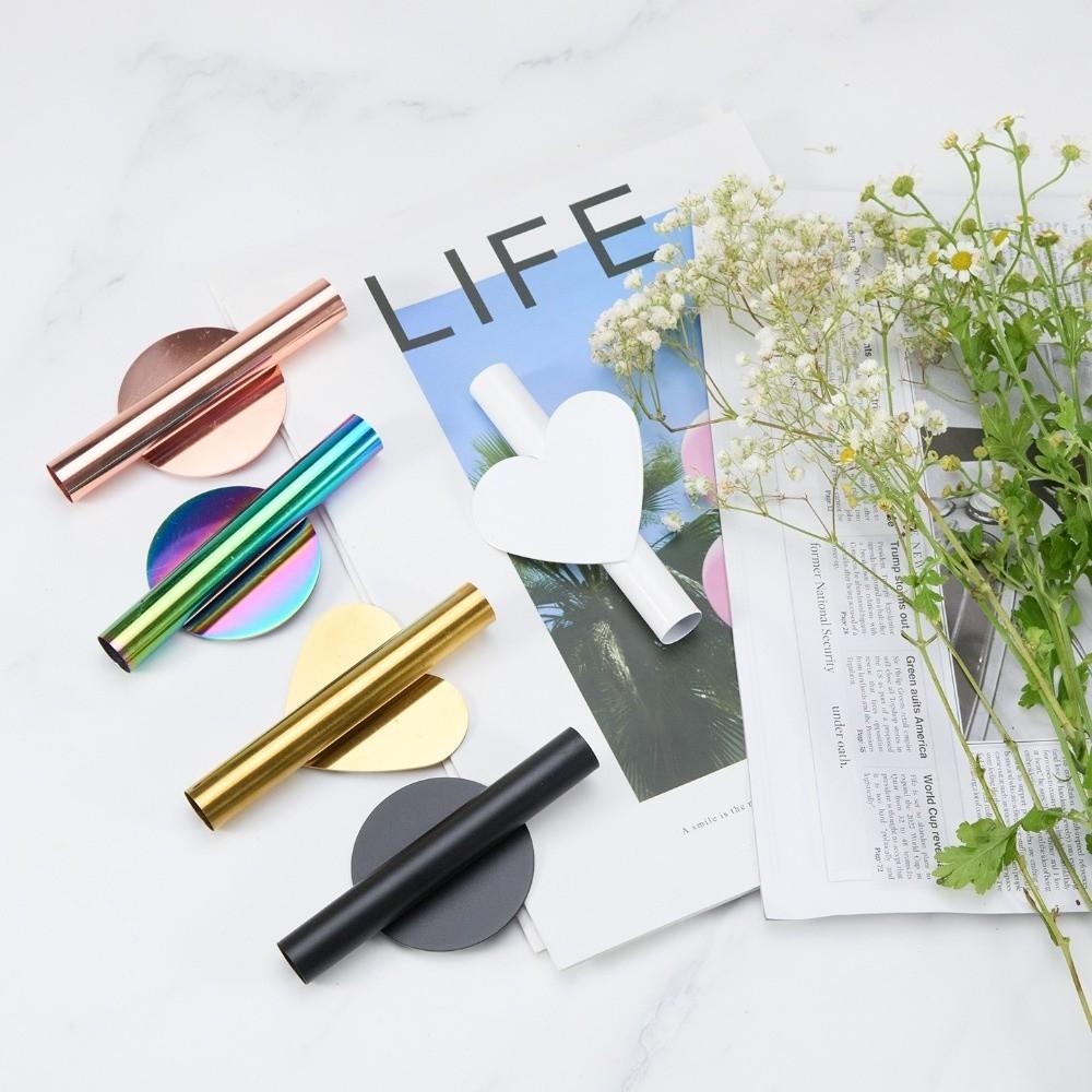 DIY Wall Mounted Vase Metal Wall Decoration Modern Hanging Vase Dining Room