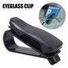 Car Eyeglasses Card Ticket Holder Fastener Black Sunglasses Clip Holder Bracket Name Card Holder Interior Accessorie 1/2/5pcs