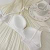 No Steel Ring Small Breasts Gathered Girls Underwear Sweet Lace Edge Anti-sagging Bra Bow Top Support Bra