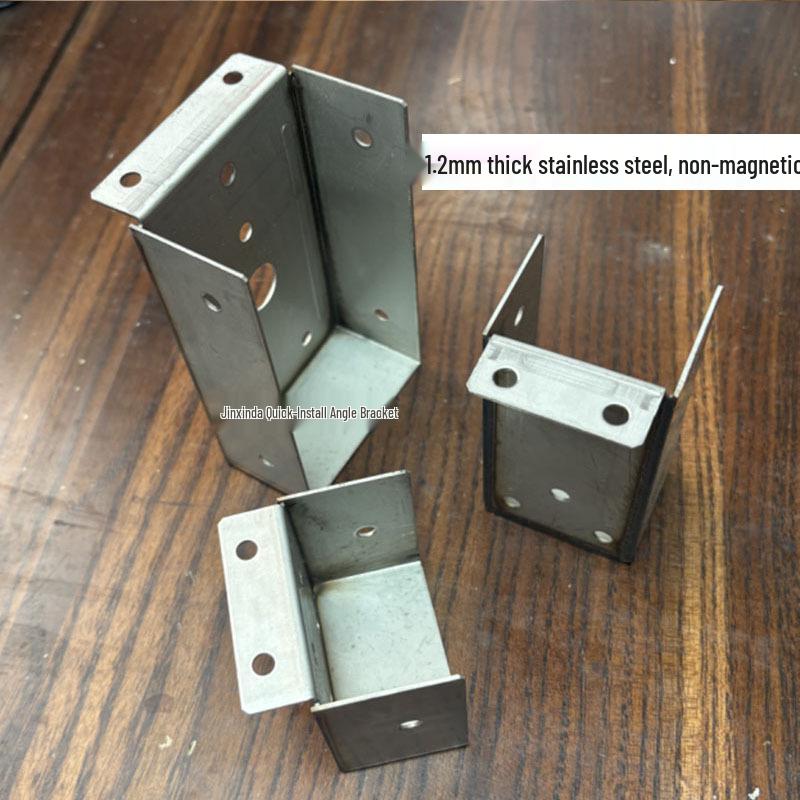 

Quick-Install Aluminum Alloy Sunroom Corner Brackets: Universal Stainless Steel Connectors for Square Tubes