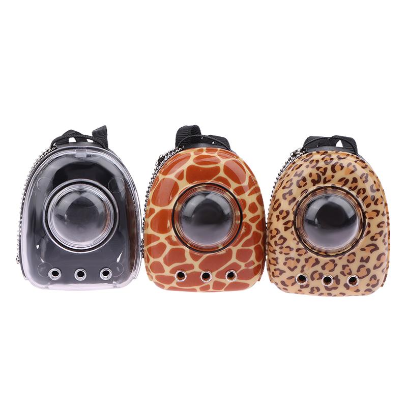 Puppenhaus Dekorationszubehör Mini Katzenmodell Haustier Weltraumtasche Puppenhauszubehör