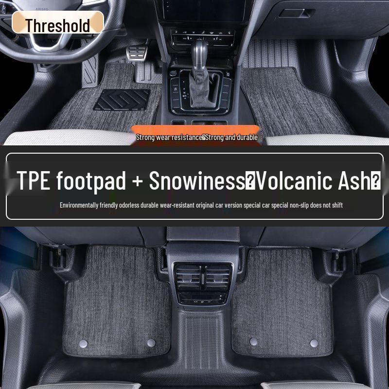 Skoda Octavia Maßgeschneidertes TPE Fußmatten Set mit Türschwellern