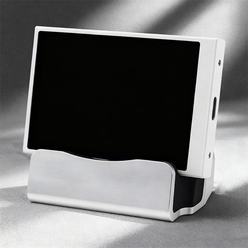Type C Charging Dock 18W Fast Charging Double Color Black/White Compact Portable Wide Compatibility Safety Protections