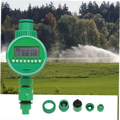 Salida Programable Temporizador de Grifo de Manguera 3/4" 1/2" Grifo Automático Inalámbrico Pasarela de Agua Jardín