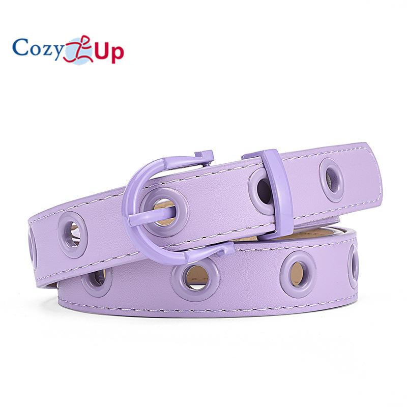 Fustă universală, Curea cu ochișori aerisită, de culoare bomboană, Accesorii pentru femei