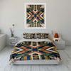 Geometric Colorful Chevron Pattern. Bedding Sets Duvet Cover Sets Duvet Covers Pillowcases(1 * Duvet Cover 2 * Pillowcases Without Duvet Insert)