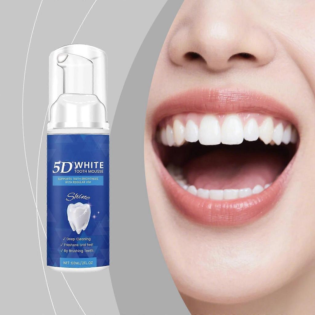 Limited time!!Amz Bright White Tooth Cleaning Mousse Gentle Cleaning Care Teeth Cleaning Daily Comfortable Oral Fresh Care Mousse