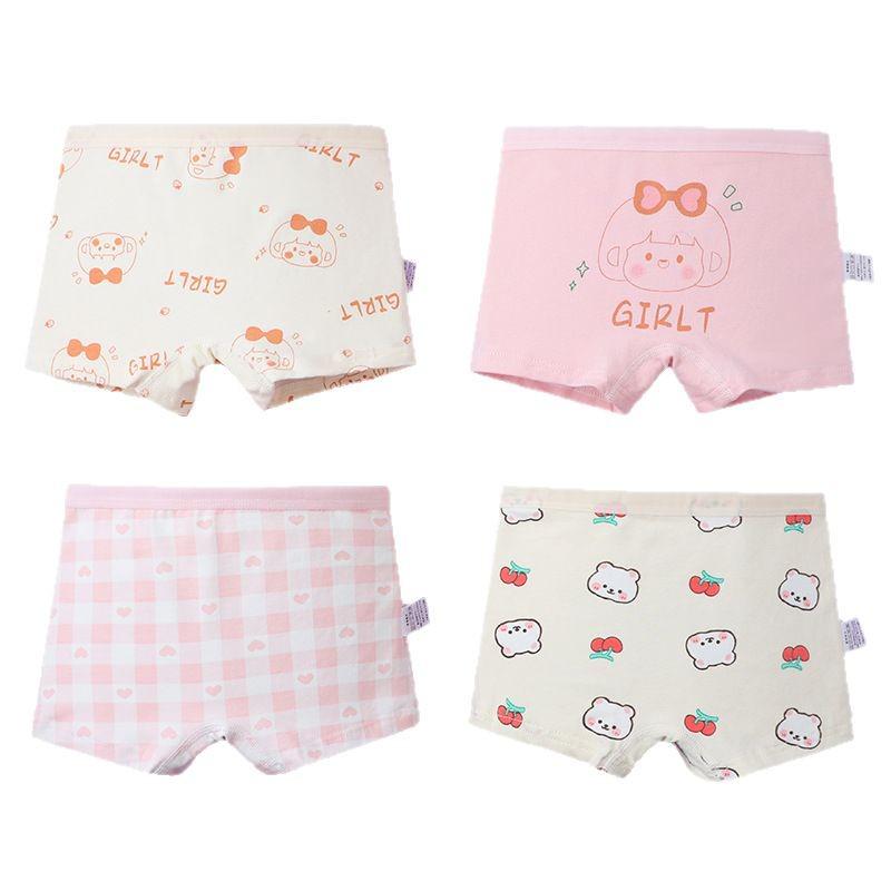 Mädchen Reine Baumwolle Boxershorts - Klasse A Kleinkinderunterwäsche