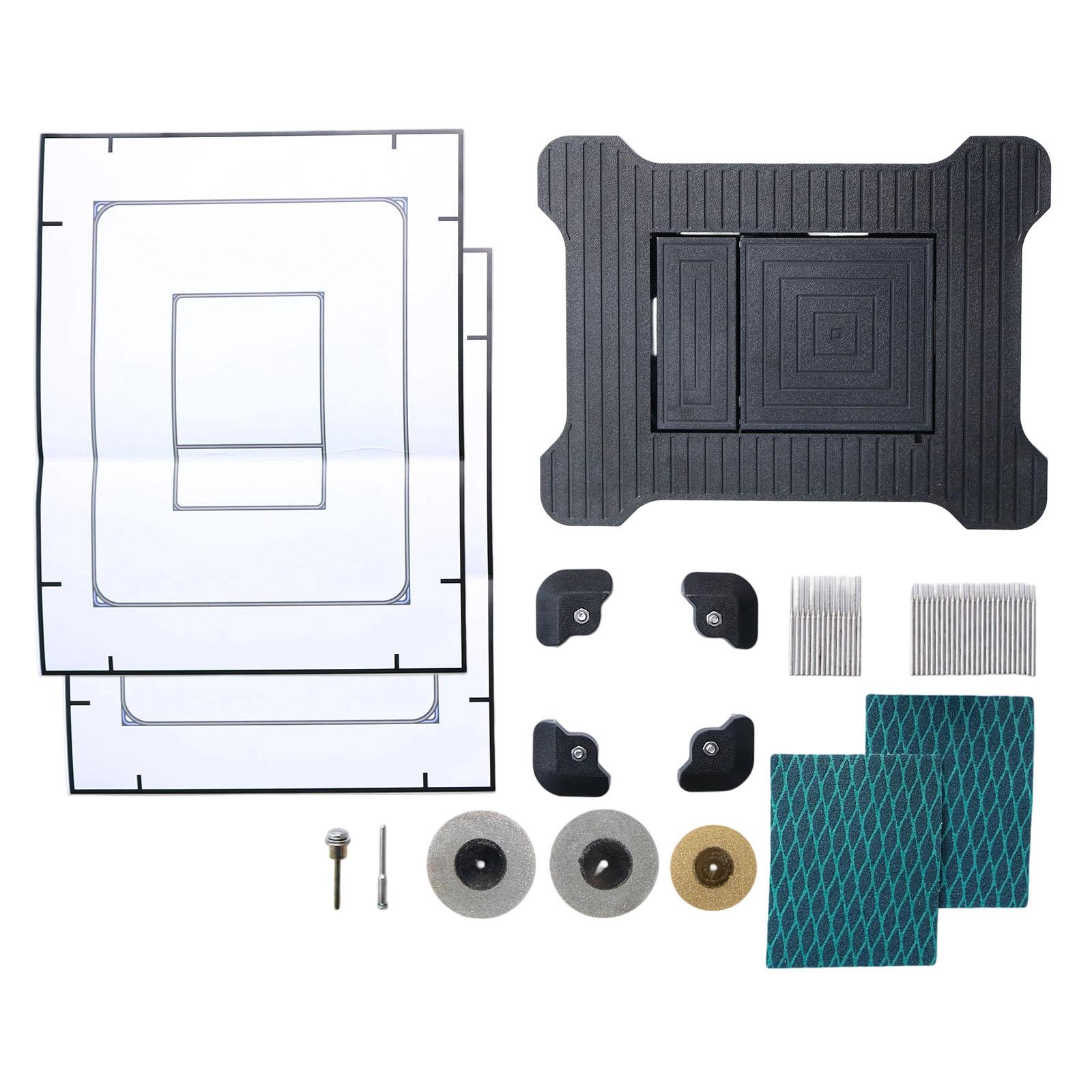

Invisible Push Plate Magnetic Attachment Tiled Actuator