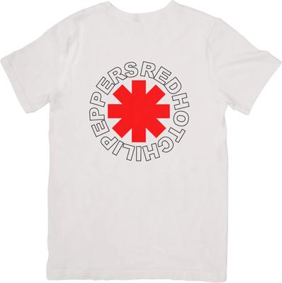 Red hot chilli peppers Musik Passend für Männer & Frauen Qualitäts-Baumwoll-T-Shirt Weiß.