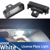 For Mercedes Benz W220 S Class S320 S350 S500 S55 S600 S65 1999 2000-2005 6500K Super White 2PCS LED License Number Plate Light