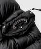 Badblood Viper 31-2 Midweight Biker Hooded Puffer - Black