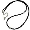 S925 Sterling Silver Black Agate Necklace & Bracelet Set for Women - Luxury Natural Stone Jewelry