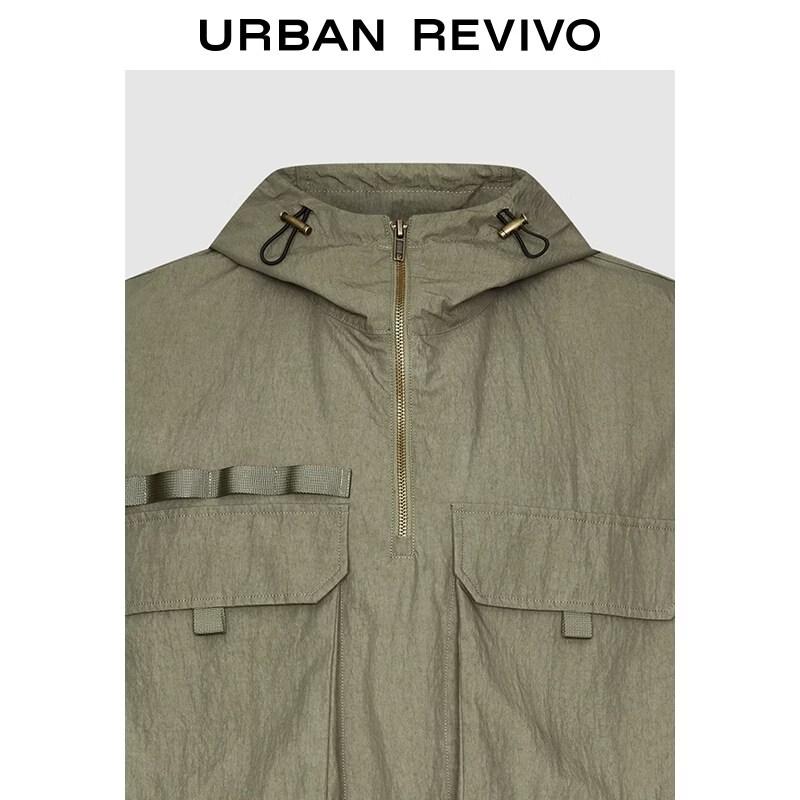 Men's Casual Drawstring Oversized Pullover Shirt