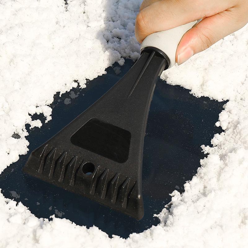 Car Snow Removal Shovel with EVA Sponge Handle: Multi-Function Mini Deicing & Defrosting Tool