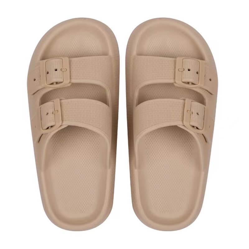 New Style Thick Sole Summer Slides: Soft, Squishy Single Strap for Women and Men