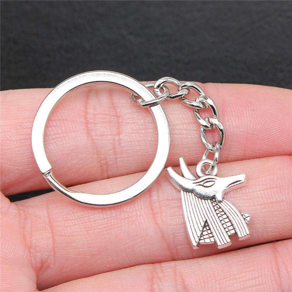 Pharaoh Chief Egyptian Amulet Keychain for Office Workers New Arrival Initial Graduation Gift Casual Accessory