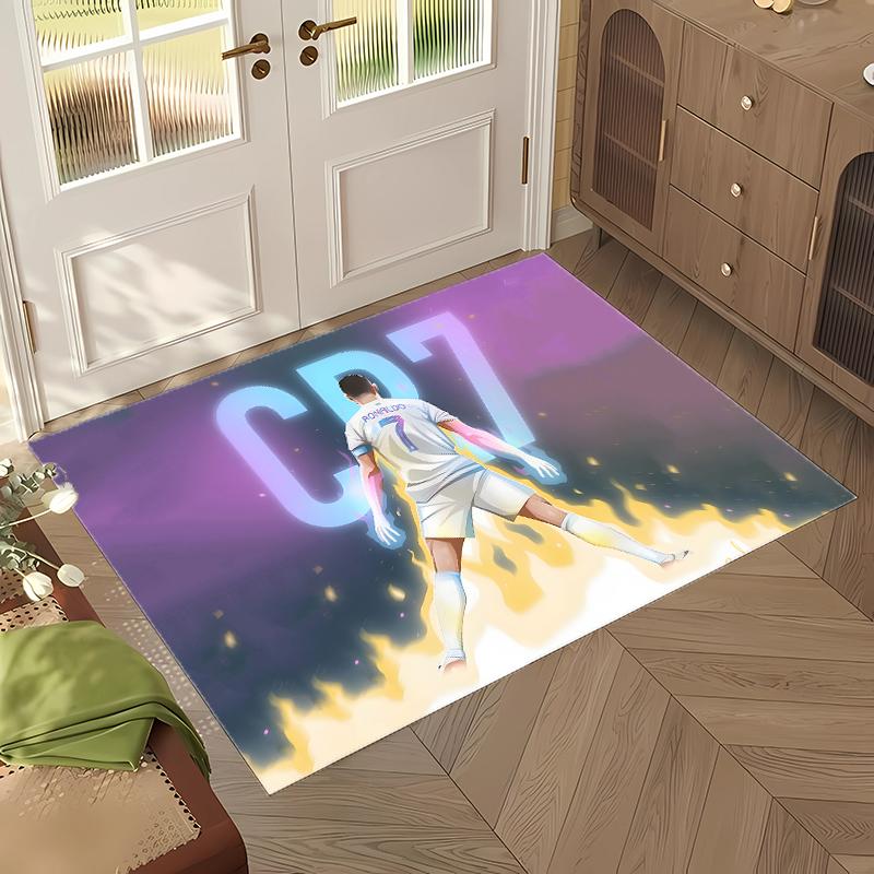 Cr7 (37) Office Rug Elegant Floor Rug for Office Living Room Bedroom and Indoor Home Spaces