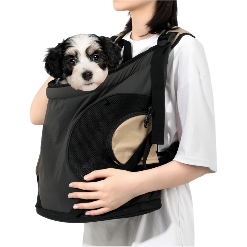 Adjustable Cats Chest Carriers For Hiking Travel Breathable Pet Front Carrying Bag With Safety Buckles for Transportation