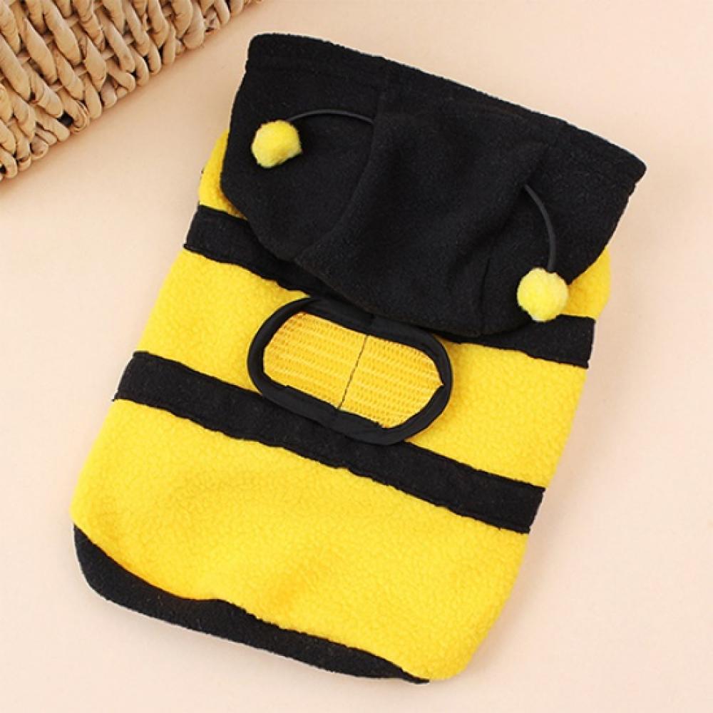 Dog Coat Outfit Pet Hoodie Clothes Cute Fancy Puppy Apparel Costume Cat Bee Style