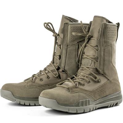 Fashion 2024 New High Top Combat Boots Green Desert Brown Boot Lightweight Training Boots Hiking Boots Man Tactical Boots