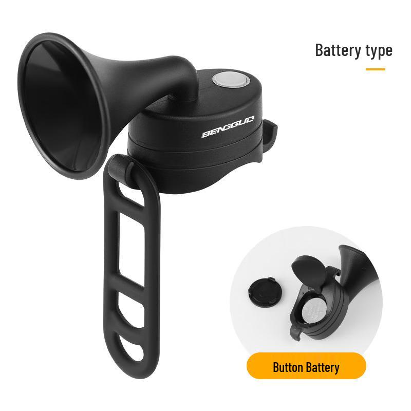 Lishi Portable Electric Bicycle Horn & Bell (2-Pack)