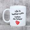 Coton De Tulear, Cotie - Cup with a Dog, Cup with a Photo, Personalized Gift from the Art-Dog Brand