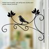Iron Wall Hanging Bracket Plant Hanger Flower Pot Hook for Home Garden Decor