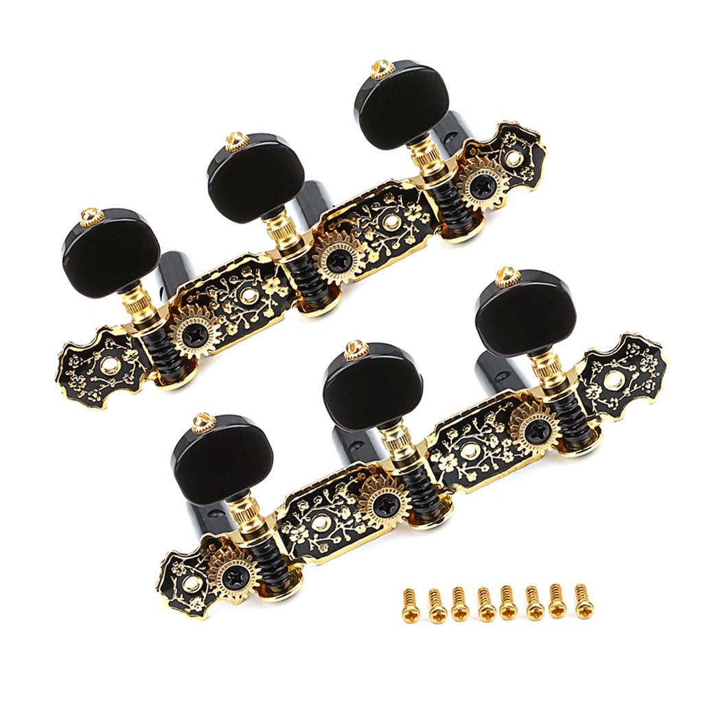 3R 3L Guitar String Tunings Pegs Classical Guitar Machine Head Knobs Tunings Key Left Right Hand Acoustics Guitar Tuner