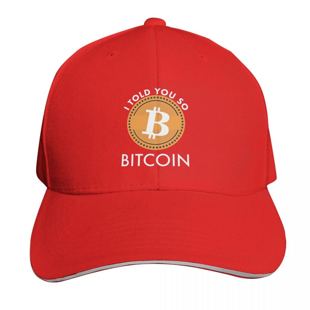 Bitcoin Kryptowährung Münzen Kunst Kappe Mode Lässig Baseballkappen Verstellbarer Hut Hip Hop Sommer Unisex Baseballkappen