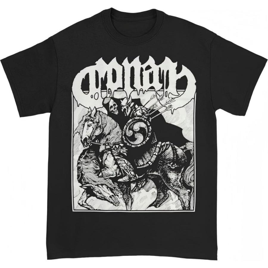 

edSE3REe2s Конан (Группа) Мужская футболка Конная Битва S чёрный