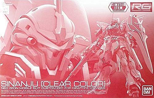 

[Эксклюзив мероприятия] RG 1/144 Sinanju [Прозрачный цвет]