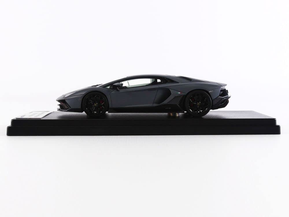 LOOKSMART Scale Lamborghini Aventador Ultimate Edition 2021 by Grigio Acheso and Matt Gray 1/43 LP780-4 (LS525A)
