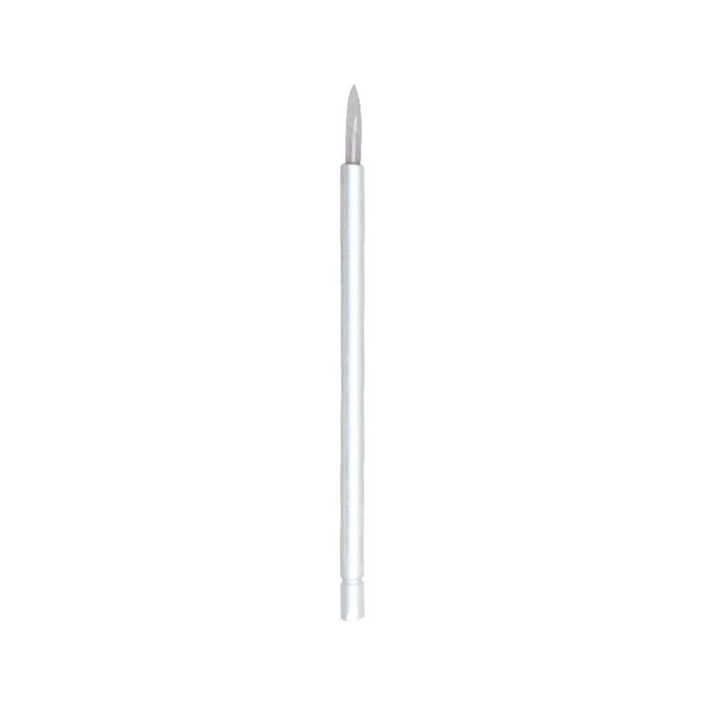 Agate Polishing Tool and Steel Pressure Polishing Carving Precious Metal with Bamboo Iron Handle for Gold Sliver Jewelry