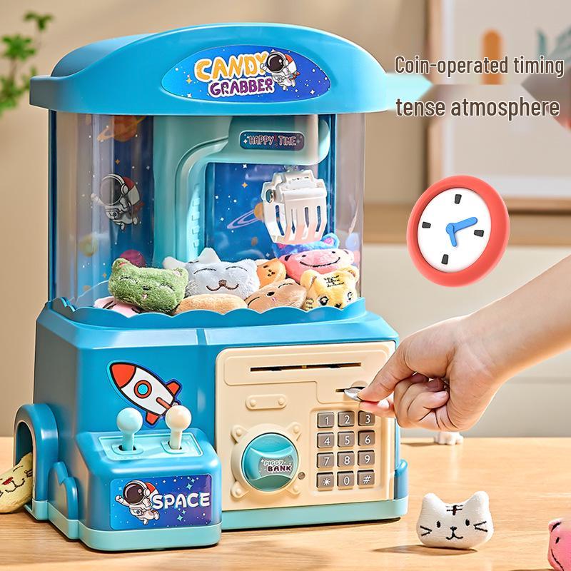 Large Children's Piggy Bank Claw Machine - Toy Gashapon for Boys & Girls, Perfect Birthday Gift