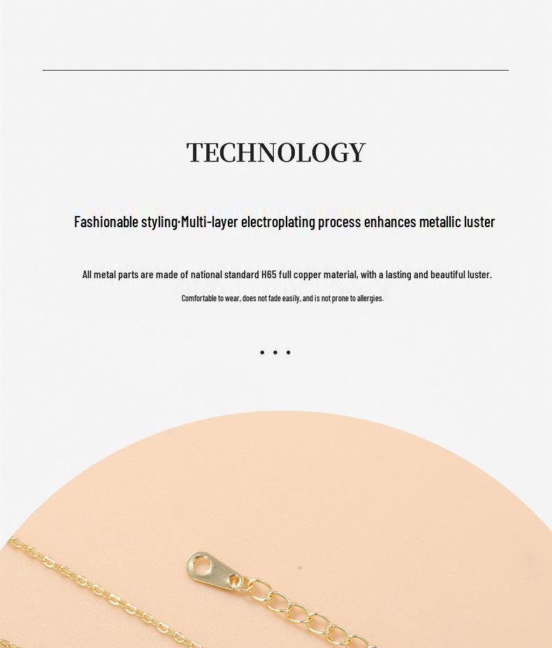 2025 High-End Butterfly Shell Earrings & Necklace Set - Elegant Luxury Clavicle Chain for Women