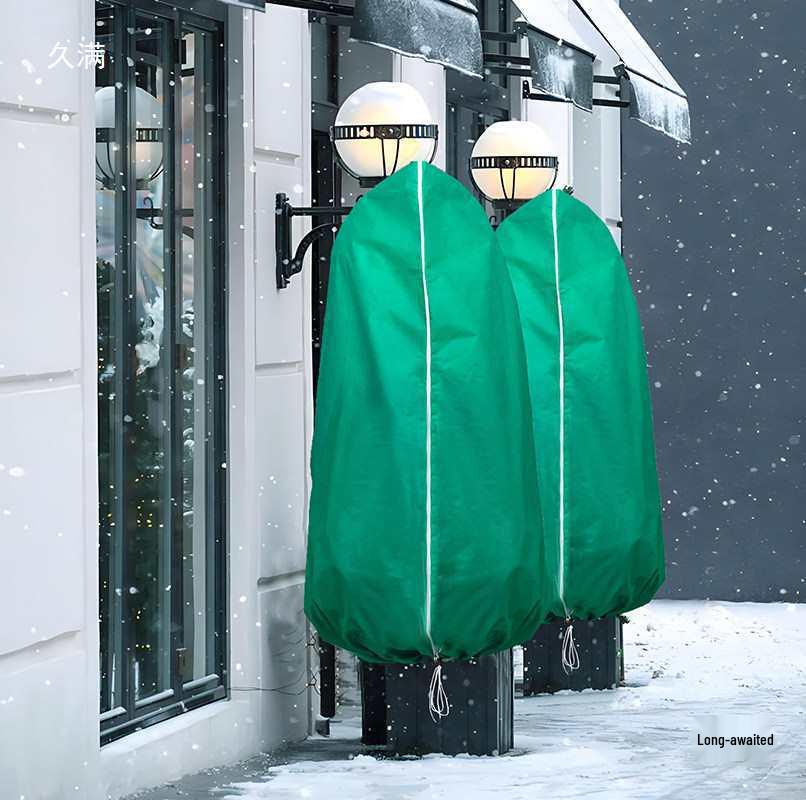 Winter Plant Insulated Cover: Cold Protection & Breathable Anti-Freeze Bag for Flower Pots, Green Plants, and Fruit Trees